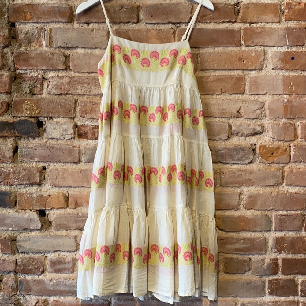Cute embroidered summer dress